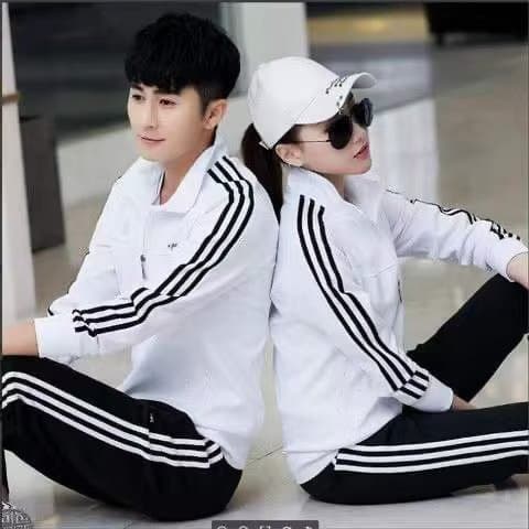 New Hot Sale Of The Season Men's Sporty Casual Running Jacket Couple's Standard Fashion Outerwear Spring Autumn Three Bars Design