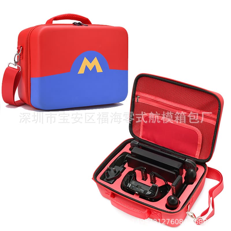 Super Mario NS Nintendo Switch Carrying Case Hard Shell Protective Case Switch Storage Box Large Bag Accessories