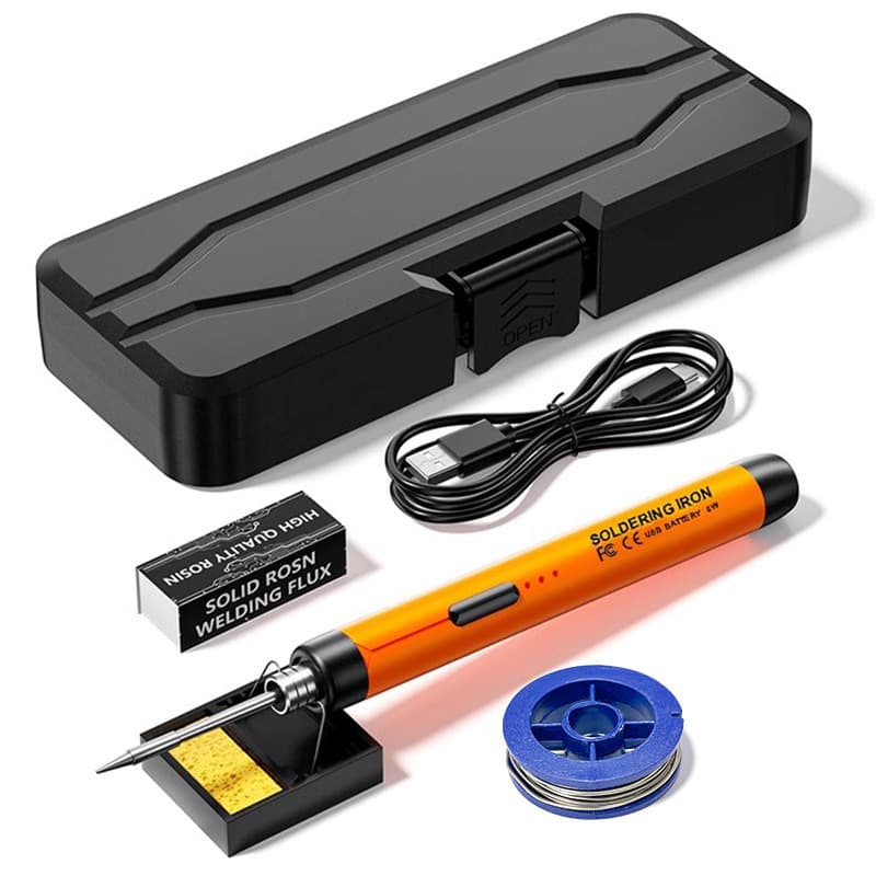 15W Spot Welding Pen Portable Wireless Soldering Iron Repair Tool Home USB Soldering Iron Electric Welding Pen Heating Wire Pen