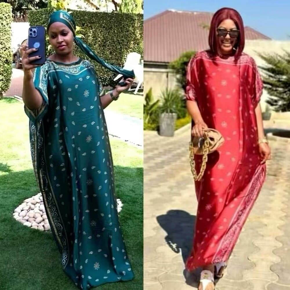 Spring and Summer Women's Long-Sleeved Indonesian Southeast Asian Embroidered Long Robe Dress Dres
