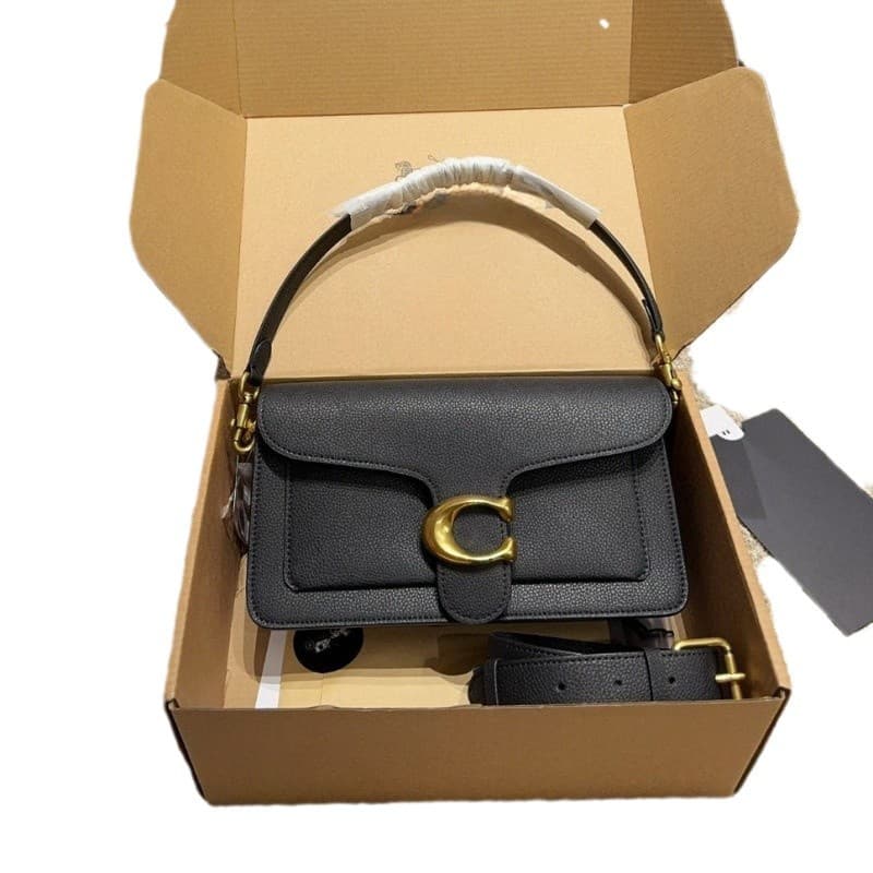 2026 New Tabby 26 Casual Genuine Leather Dionysus Bag Classic Vintage Baguette Bag Crossbody Shoulder Cowhide Women's Bag