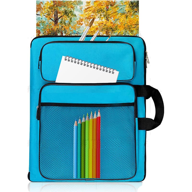 Cross-Border Best-Selling New Children's Drawing Board Bag 8K Drawing Board Bag A3 Drawing Board Bag Sketch Drawing Board Bag Handheld Backpack Drawing Bag