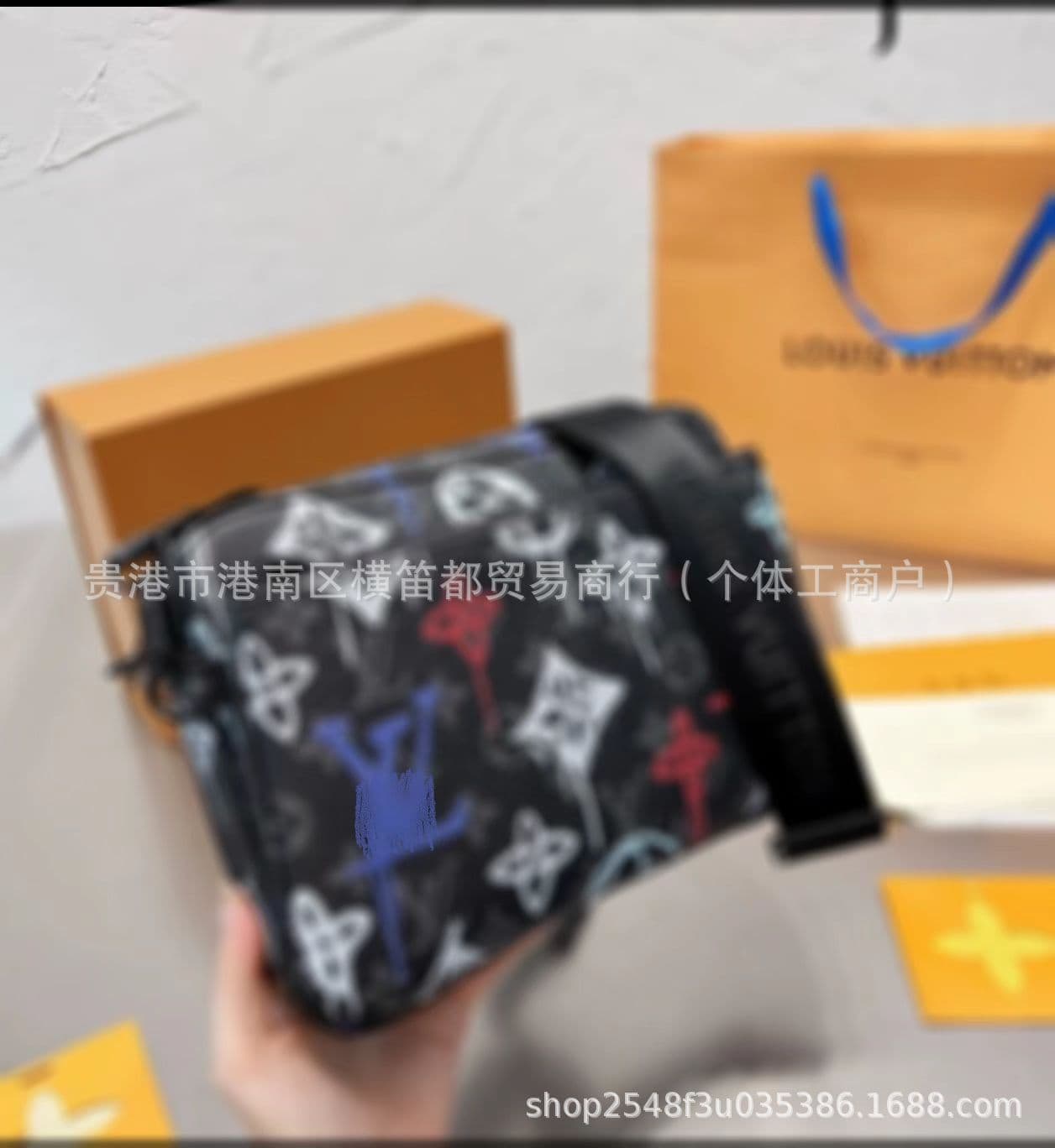 Canvas Lining Trendy New Casual American Style Single Shoulder Bag Fashionable Three-in-One Crossbody Bag Factory Supply