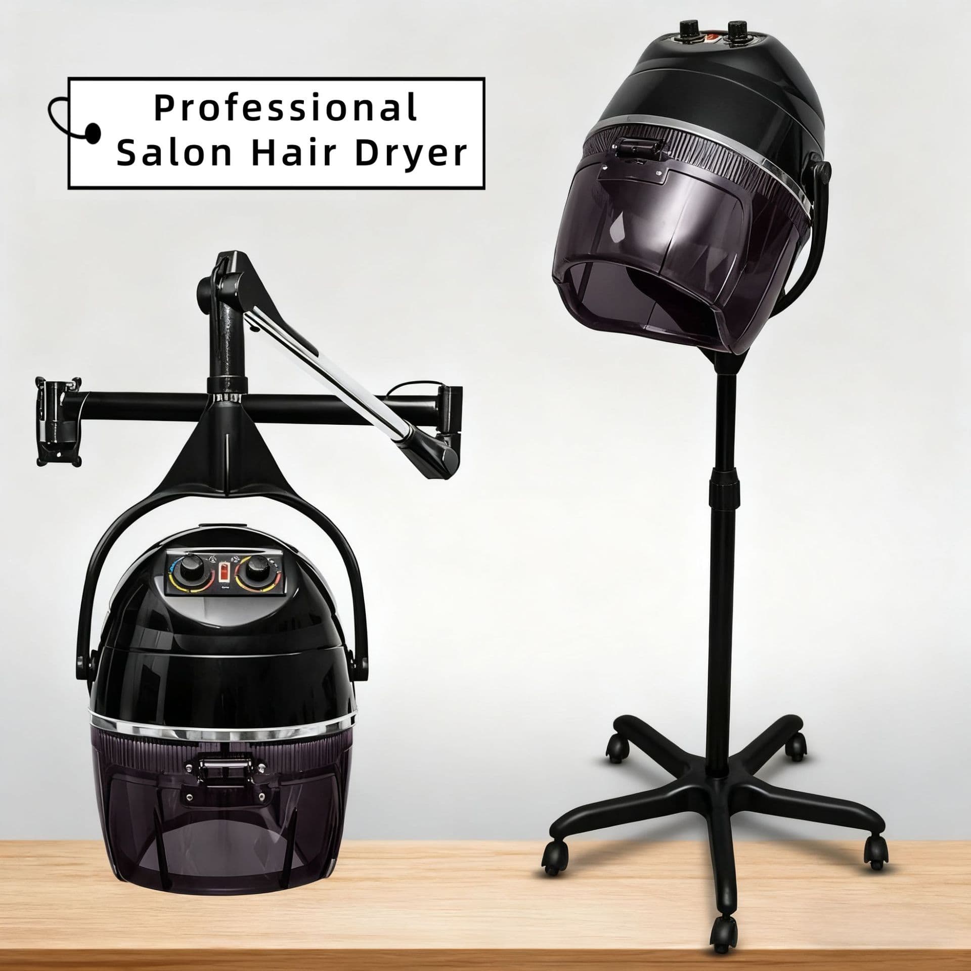 Cross-border Hair Steamer for Hair Treatment, Hair Salon Steamer, Hair Oil Steamer, Hair Dryer for Barbershop, Movable