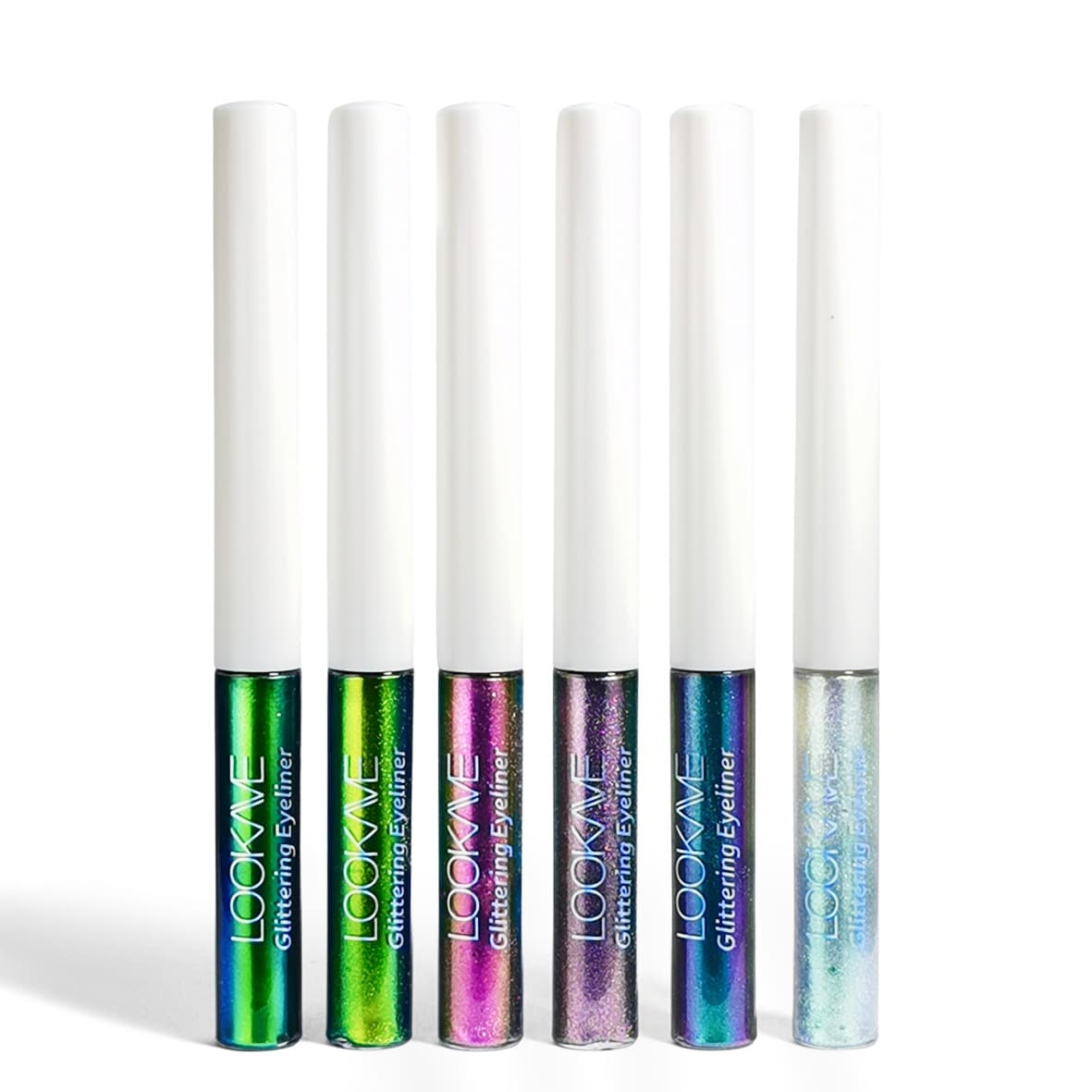 Cross-border Trade Chameleon LOOKAVE Color-Changing Eyeliner Liquid Light-Change Eyeshadow Liquid Smooth
