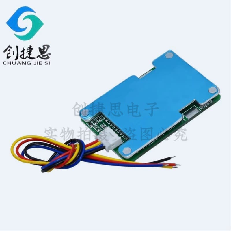3S 4S 5S 18650 Lithium Battery Protection Board, 6S 7S Protection Board with Balanced Heatsink, 15A Limit 20A