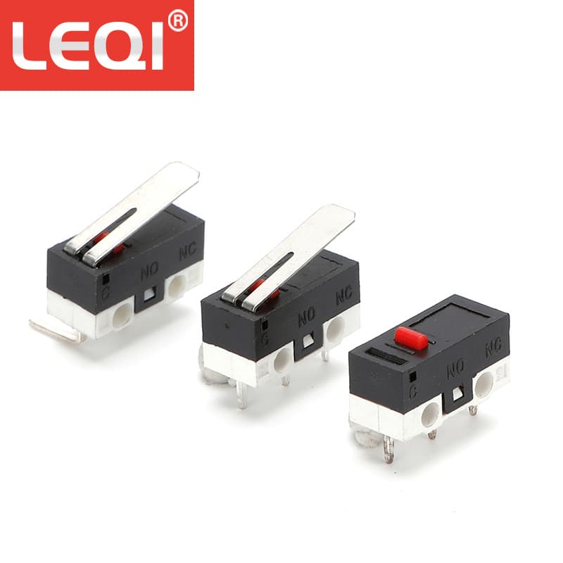 Micro Switch Mouse Small Momentary Switch Lever Length 13MM Pin Micro Switch KW10