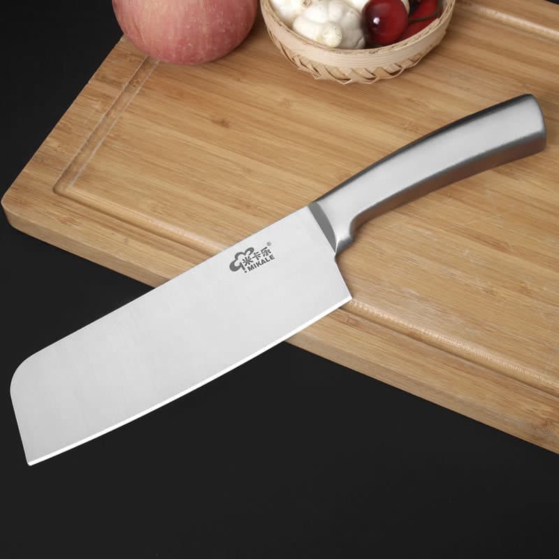 Stainless Steel Kitchen Slicing Knife, Household Chef Knife with Hollow Handle, Yangjiang Knife