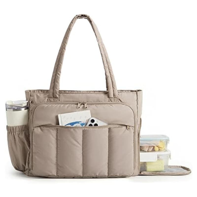 New Cross-border Women's Handbag Teacher Tote with Insulated Compartment Laptop Work Bag