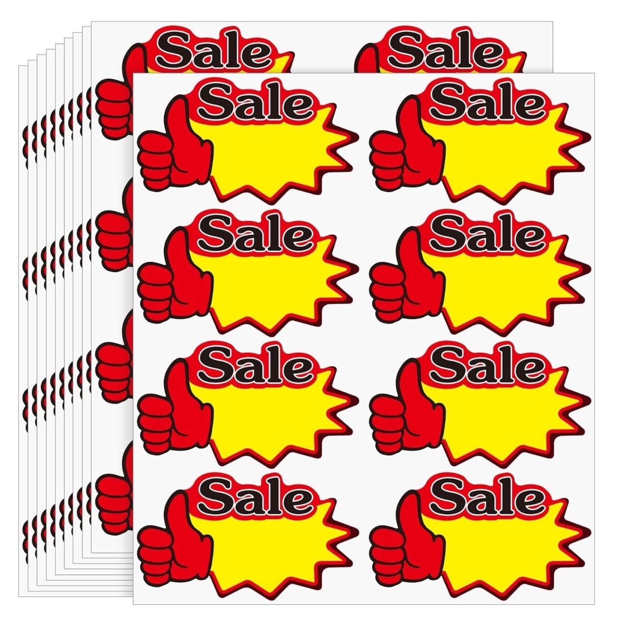 Cross border hot selling garage sale stickers sale price tag stickers real estate sale yard sale retail items