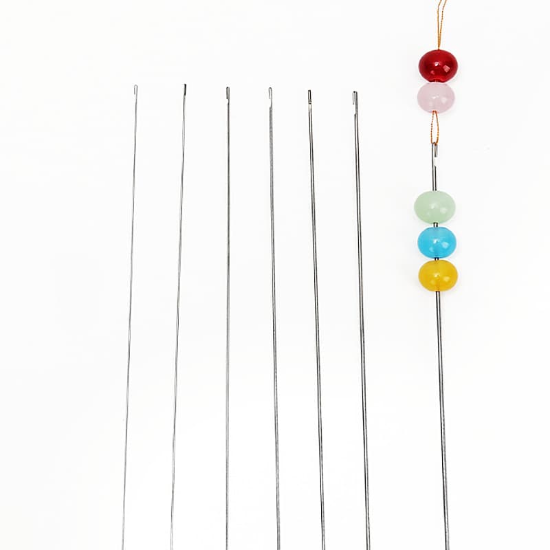Factory Direct Slim Bead Crochet Hook, Crystal Bead Crochet Hook, Beading Needle for DIY Jewelry Necklace Making