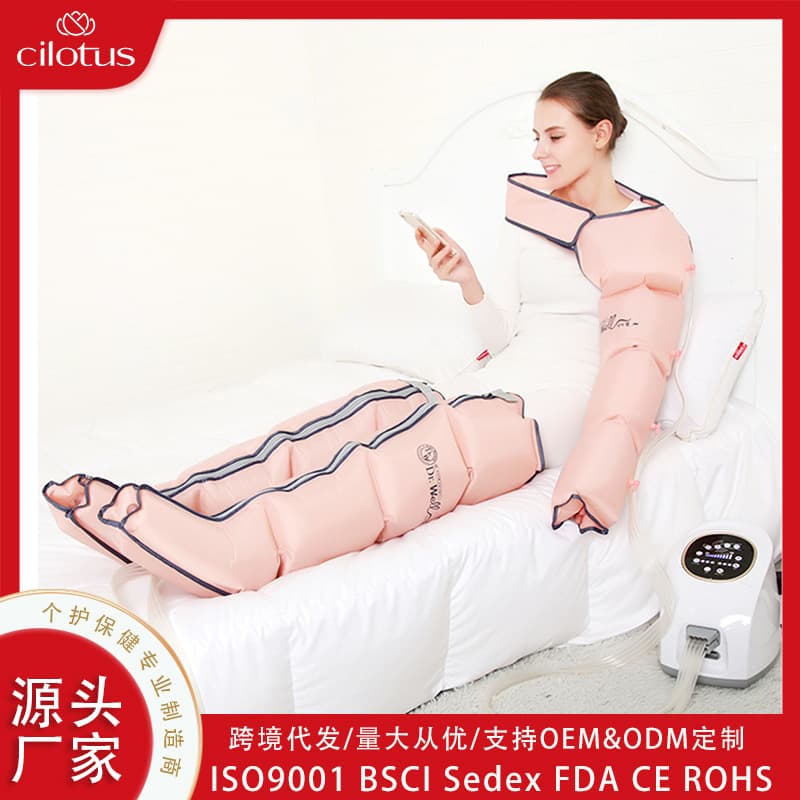 Cross-border air wave massager, leg massager, pneumatic pressure for thighs and calves, airbag kneading leg beautifier, pneumatic massage