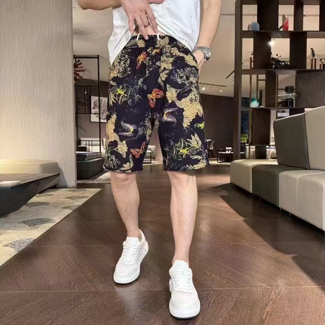 Men's 5-Inch Shorts for Cross-Border Trade Summer Beach Shorts Men's Casual Running Sports Shorts 5-Inch Straight-Leg Pants Trendy