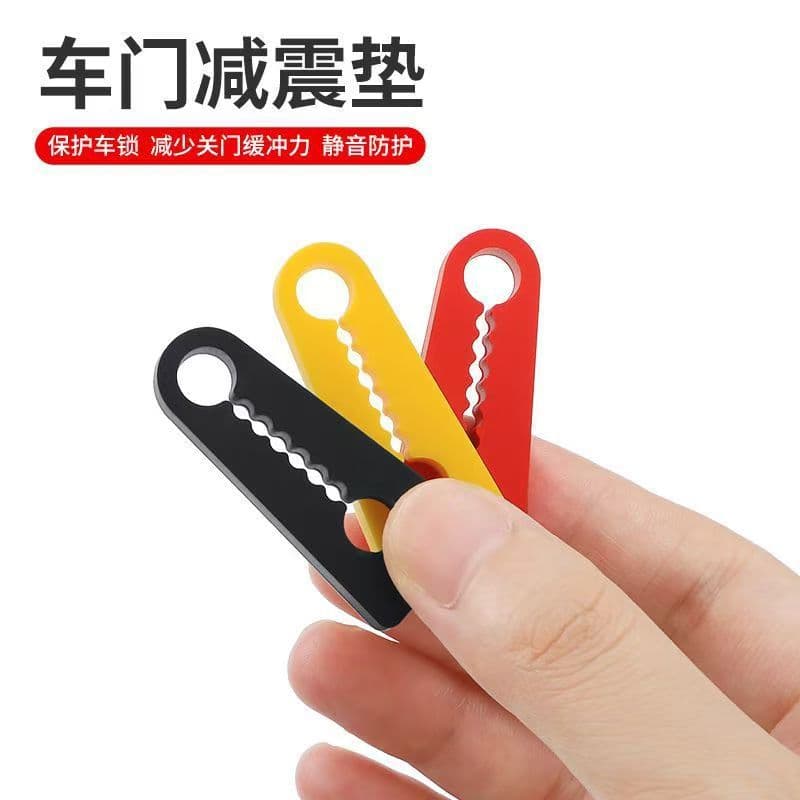 Cross-Border Hot-Selling Car Vibration Damping Silicone Buffer Pad, Door Shock Absorbing Buffer Washer, Door Bumper Mat