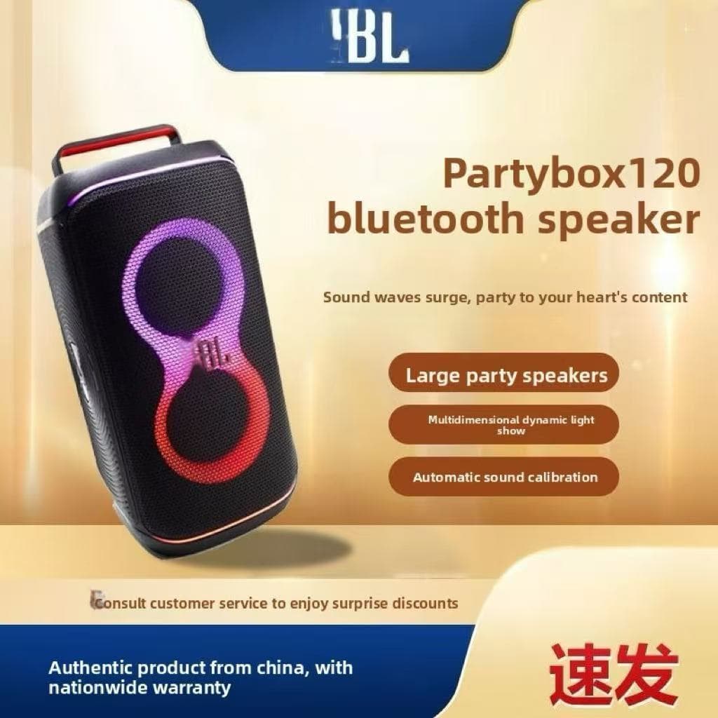 Applicable PARTYBOX CLUB 120 Portable Trolley Speaker