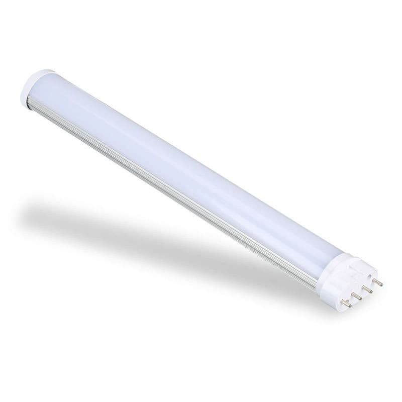 Four-pin LED tube, H-tube, 22W, 2G11 horizontal plug-in, 120 tubes, 2835, 2G11 pluggable tube, 535mm fluorescent tube.