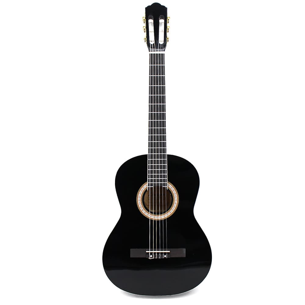 39-inch Mid-to-High-End Classical Guitar Vintage Performance Beginner Professional Classical Guitar Black