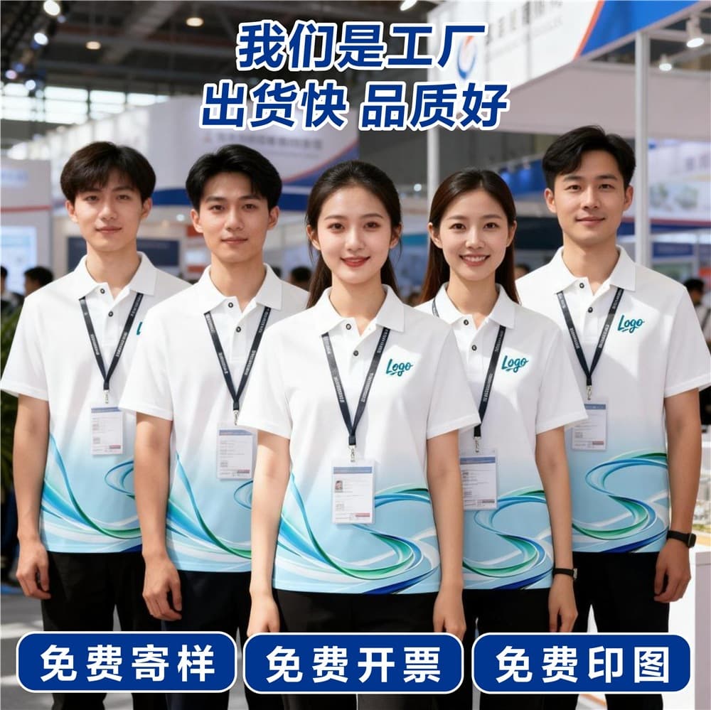 Custom Polo Shirts, T-Shirts with Collars, Workwear, Team Building Cultural Shirts, Anniversary Event Shirts with Logo Printing