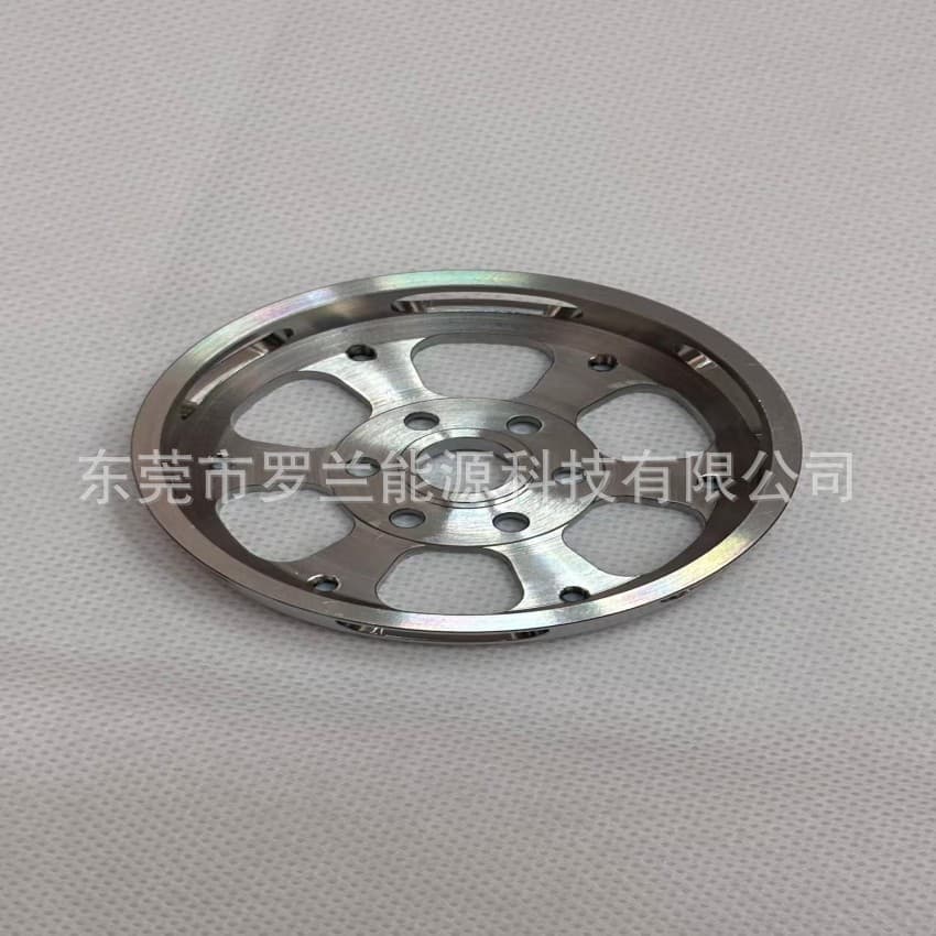 TC4 Connecting Flange, Custom Machining, Customization from Drawings