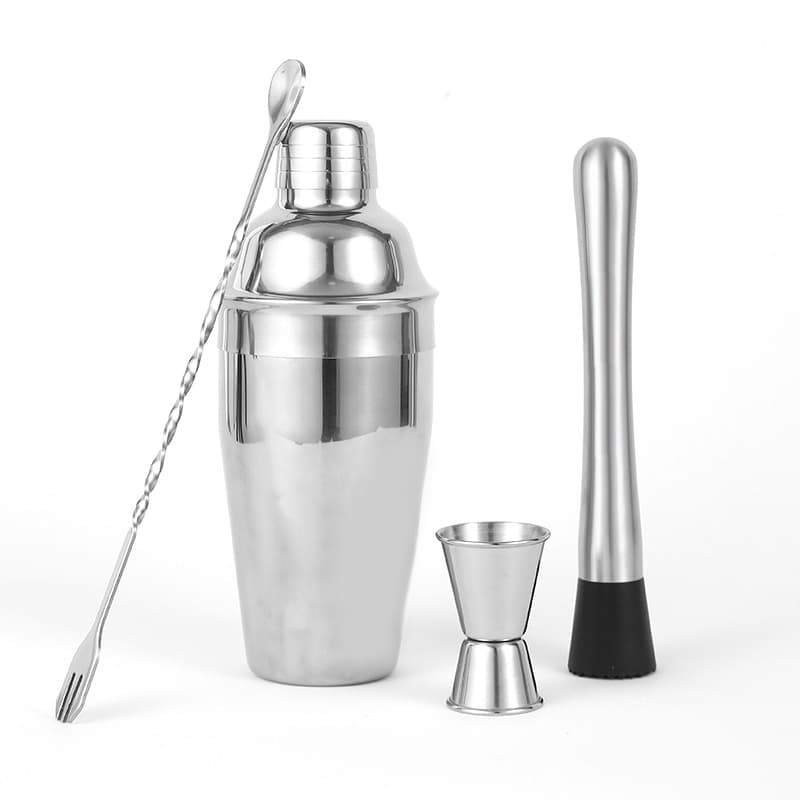 201 Stainless Steel Cocktail Bartender Set Check Cup Series Bar Tools Wine Utensils Bartender Set Wholesale