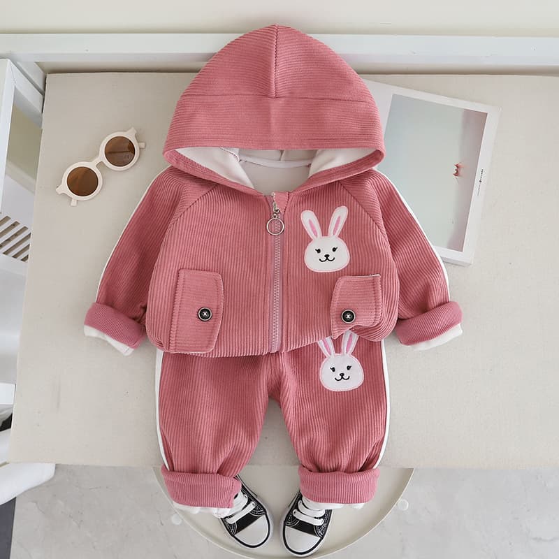 Girls Spring Autumn Set Toddler Kids Clothes 2-Piece Cute Infant Children's Wear 1-5 Years Baby Girl Autumn 3