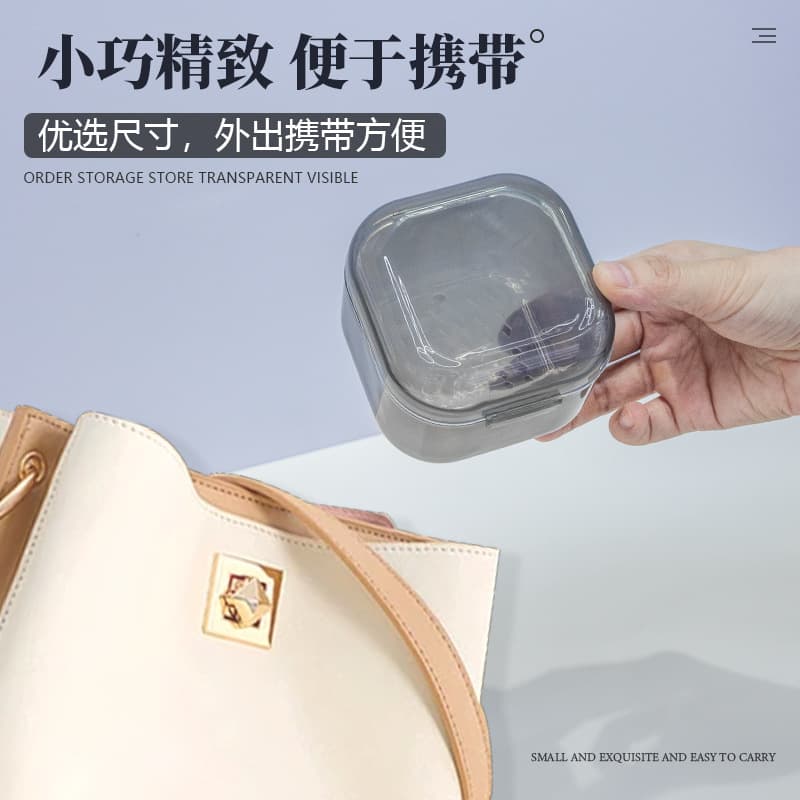 Nail Drill Bit Cleaning Box for Nail Salons, Organizing, Disinfecting & Washing Tool, Double-Layer Filter, Thickened, Multi-Functional
