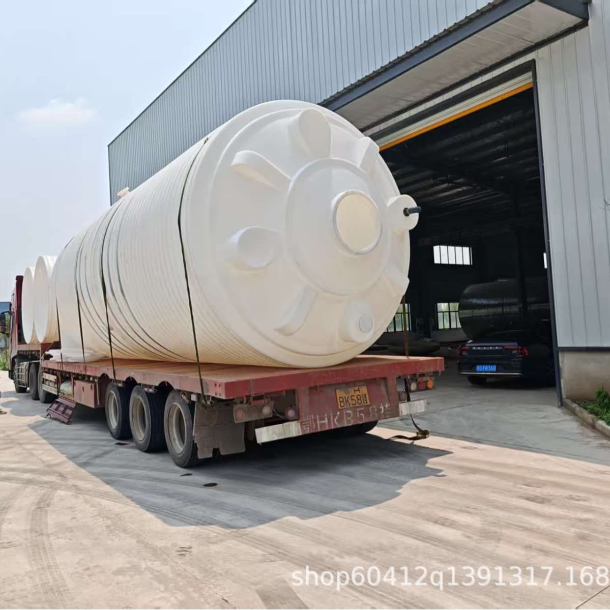 Shandong Jinan 20 Cubic Nylon Material Plastic Water Tank Water Tower, 30-ton Corrosion-resistant Plastic PE Storage Tank Heat and Freeze Resistant