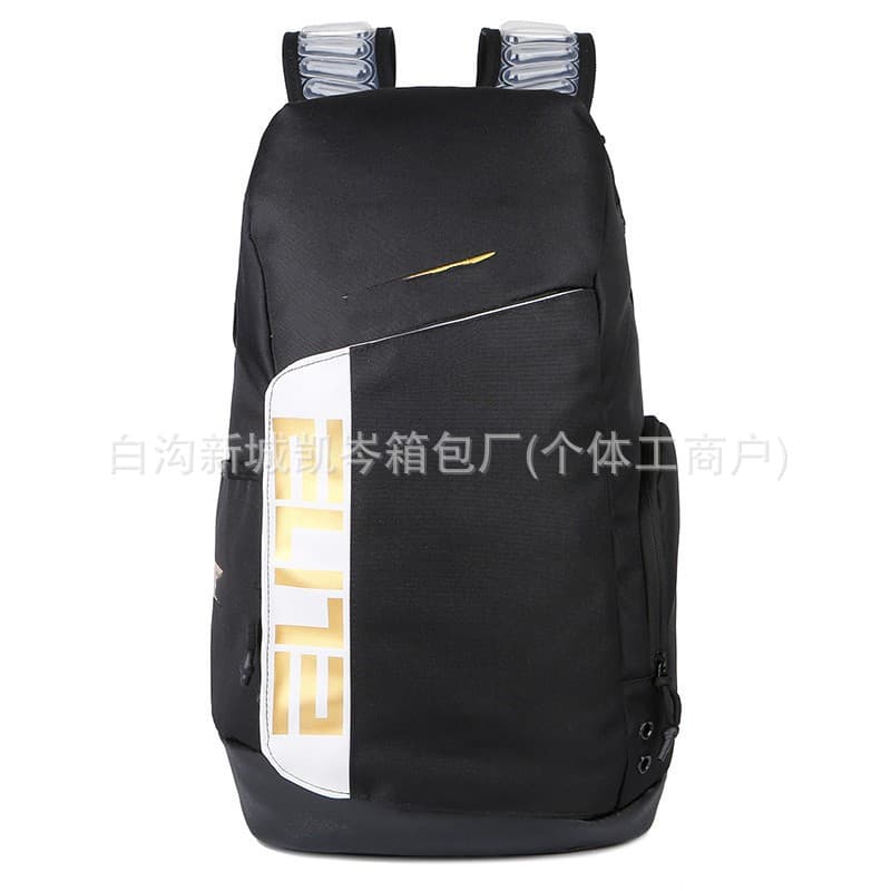 Sports Basketball Elite Air Cushion Backpack Student Laptop Backpack Unisex DX9786 Hiking Travel Backpack