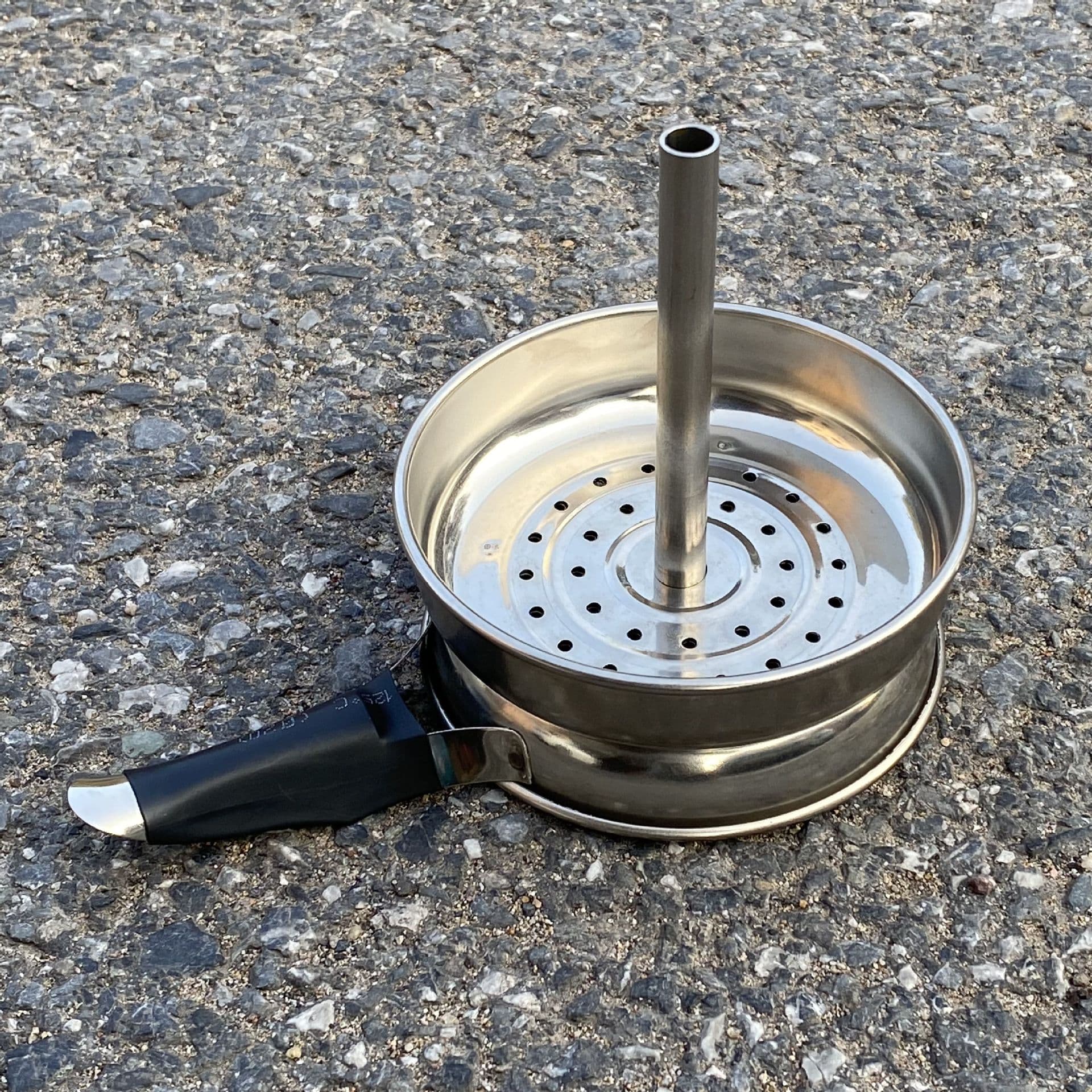 Cross-border Factory Arabic Hookah Charcoal Screen Shisha Hookah Water Pipe Accessories Stainless Steel Bowl Smoking Set