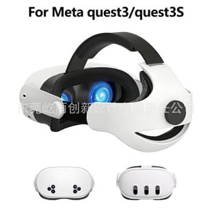 Comfort Replacement Head Strap for Meta Quest 3, Adjustable VR Headset Smart Quest 3S Strap