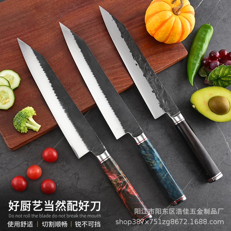 VG10 Damascus Chef Knife Kitchen Home Use Sashimi Knife Sushi Restaurant Specialized Knife