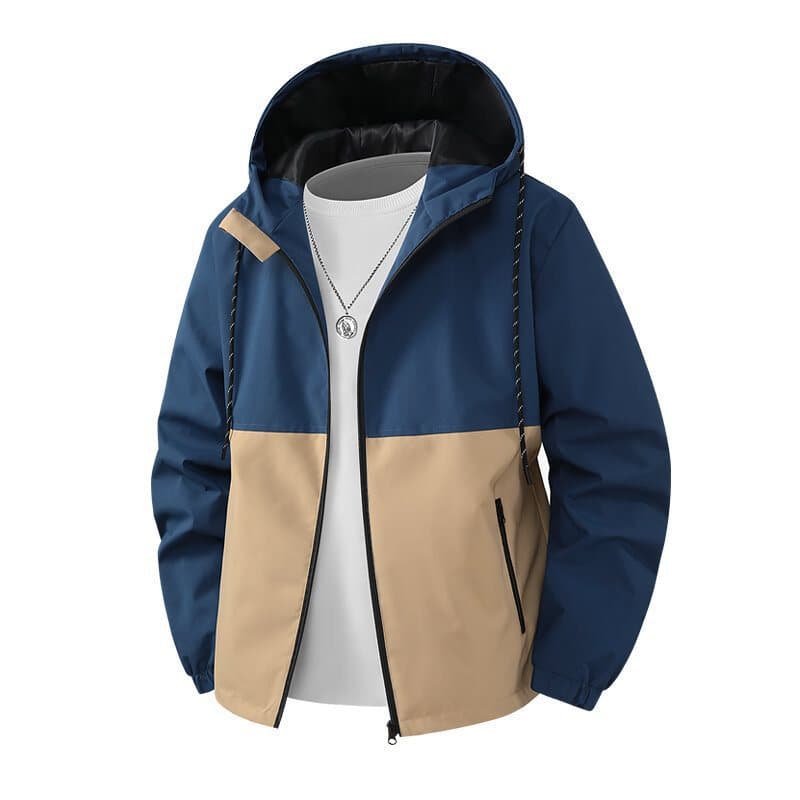 Cross-border Export Order, Autumn Jacket New Trendy Brand Jacket Coat Men's Turn-down Collar Coat Casual Loose Jacket