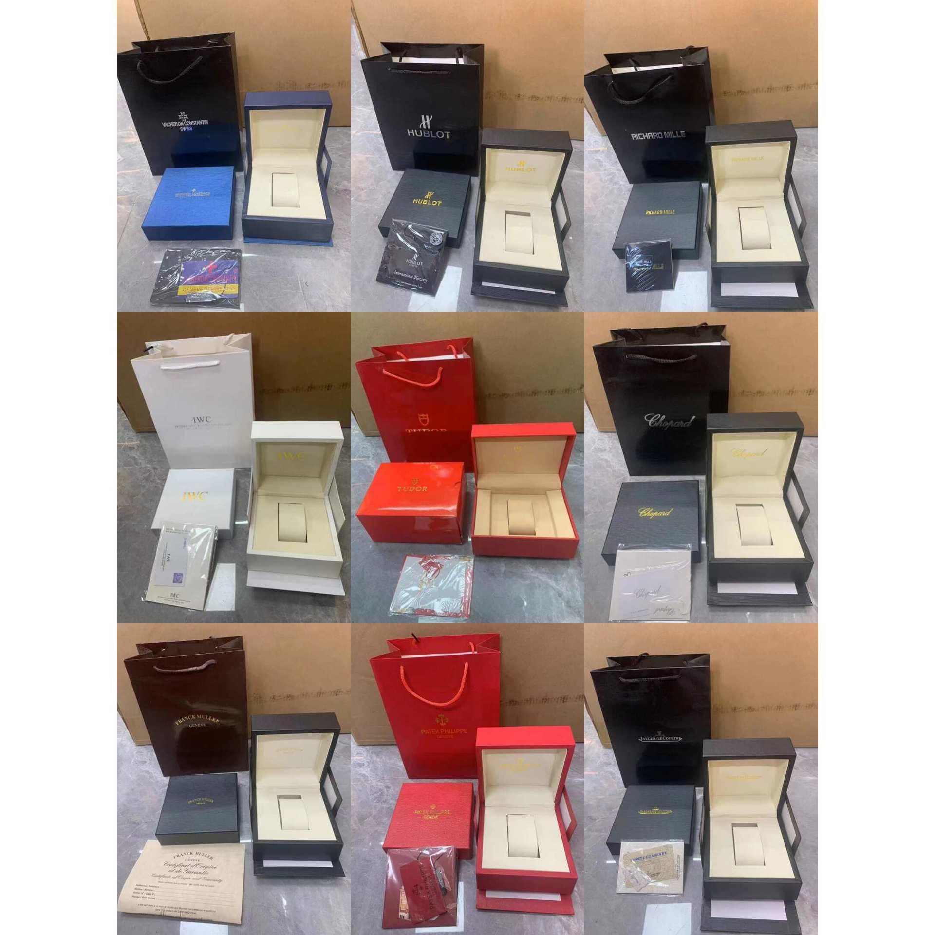 Watch Box Packaging Box Gift Bag Handbag Gift Box Empty Box Strap Accessories Storage Box Watch Display Stand