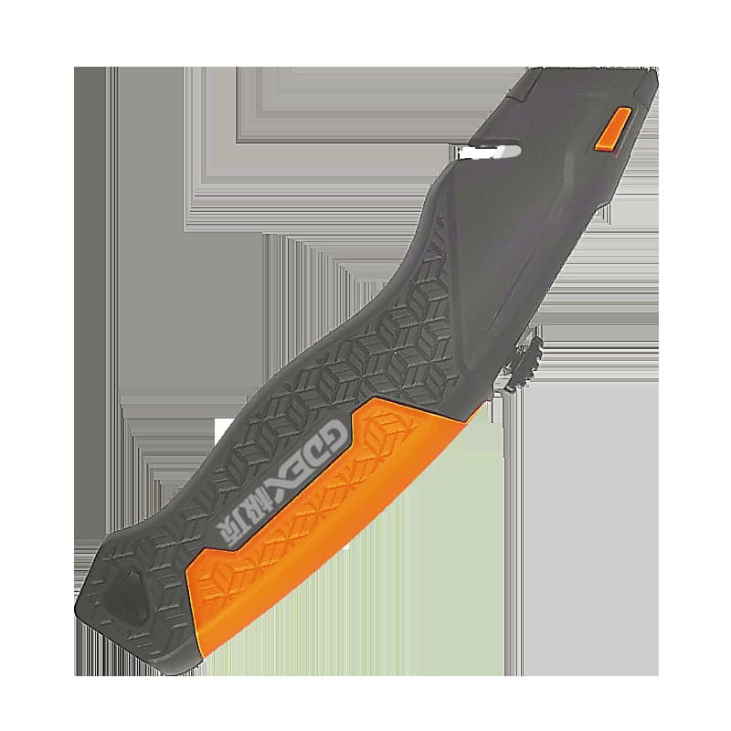 Utility Knife SX9307 Plastic Heavy-Duty Utility Knife with 5 Trapezoid Blades