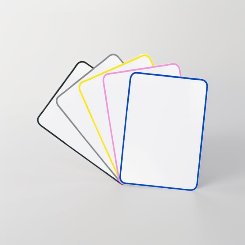 A4 children's double-sided erasable small whiteboard writing board office teaching message note drawing board magnetic magnetic small whiteboard
