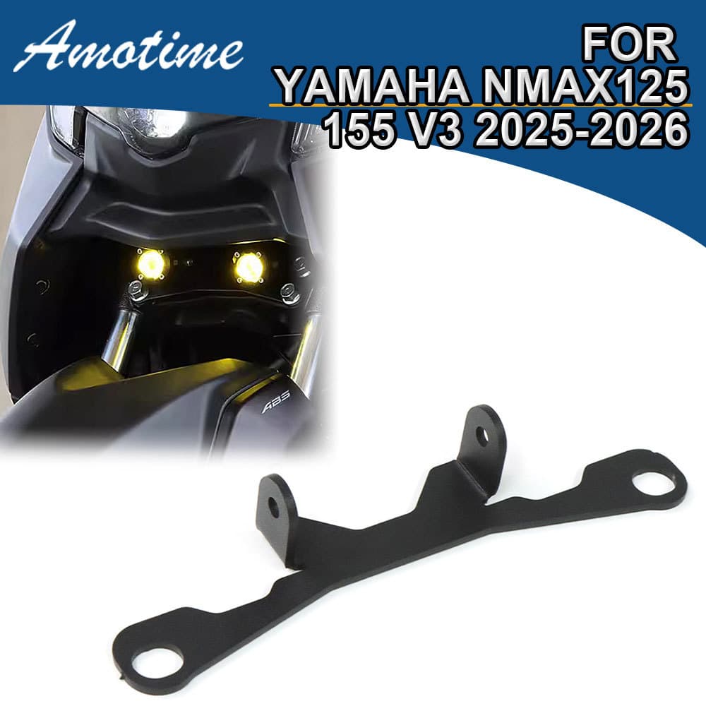 Suitable for Yamaha Nmax155 2025 New Model Upgraded Hidden Spotlight Bracket Auxiliary Bracket Accessories