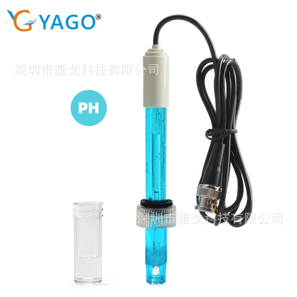 PH-201 Laboratory Electrode Probe for Hydroponics and Aquaculture with BNC Connector