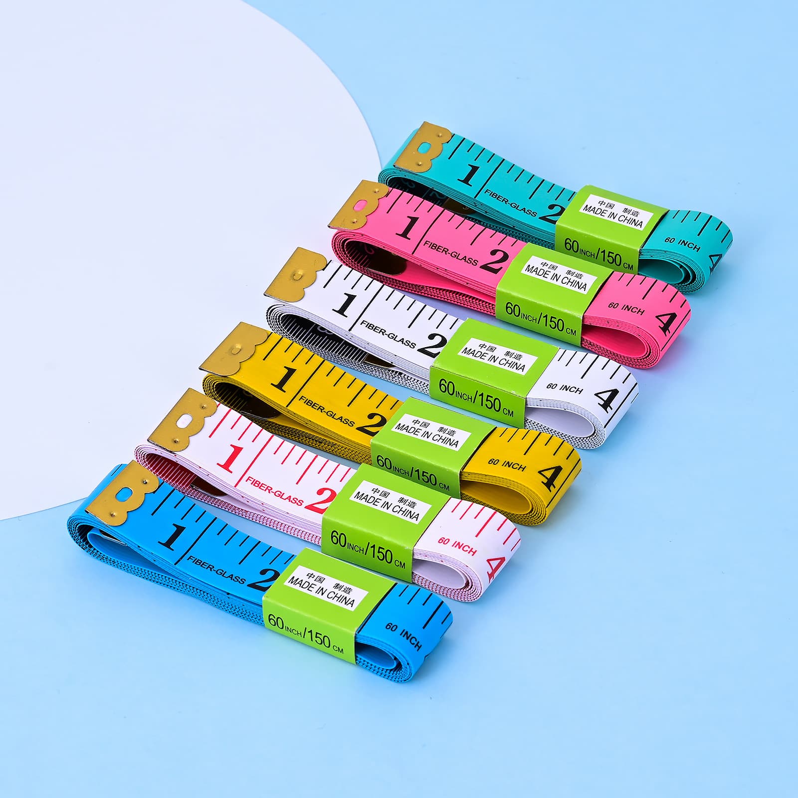 Factory Direct Tailor Measuring Tape Body Tape Measure Waist Tape Soft Ruler German Tape Measure