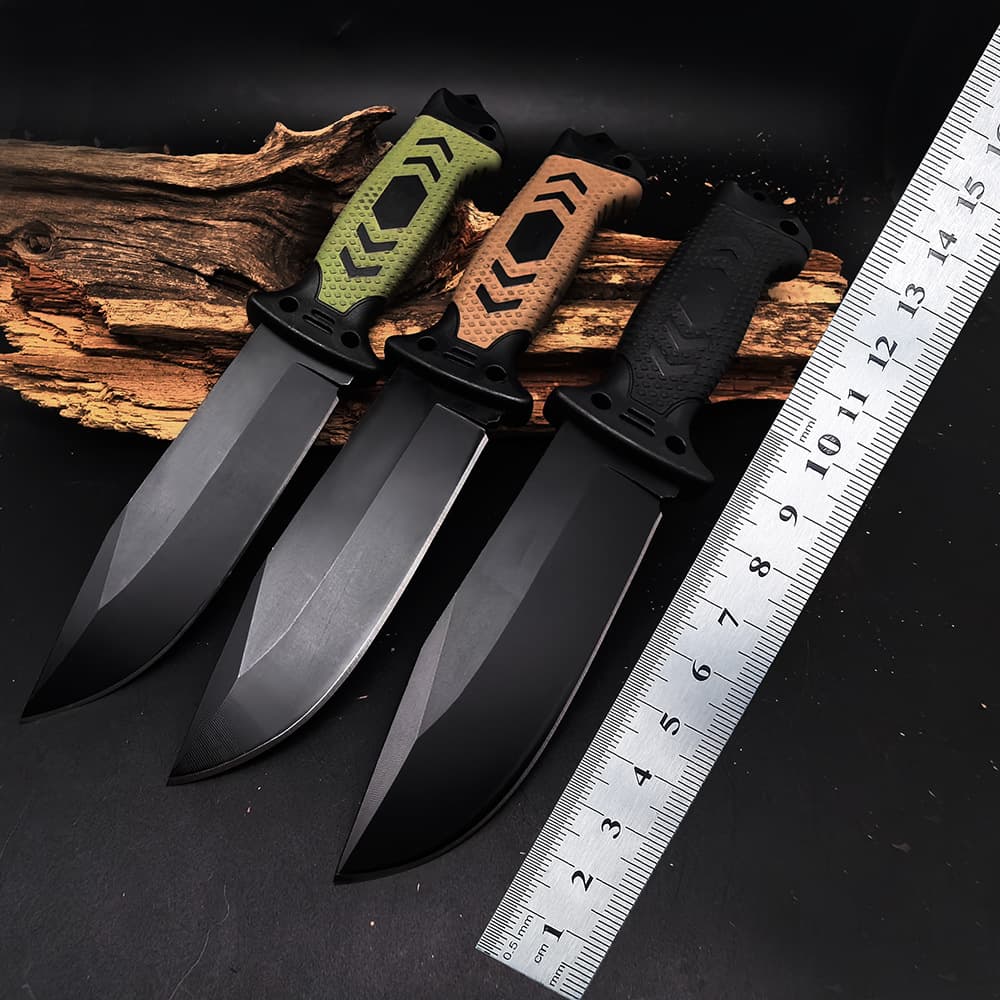 Cross-border Outdoor K-Sheath Tactical Knife Shadow Hunter Suitable for Hunting, Outdoor, Survival Themes Drop Shipping
