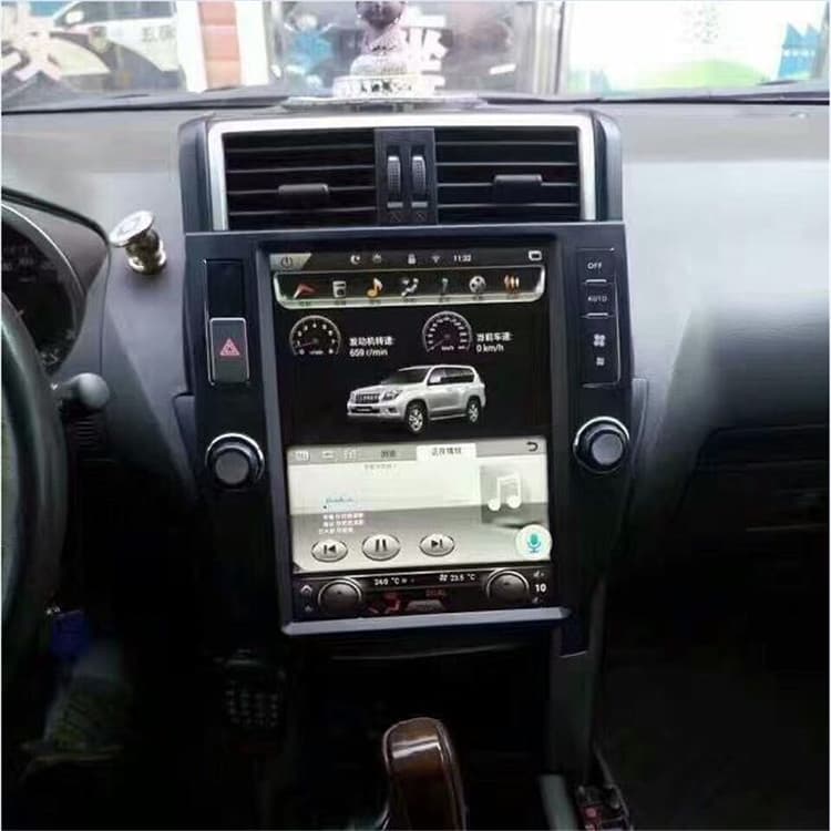 Compatible with Toyota Prado 10-13 Model Android Smart Navigation All-in-One 12.1-inch Octa-Core 8+128G