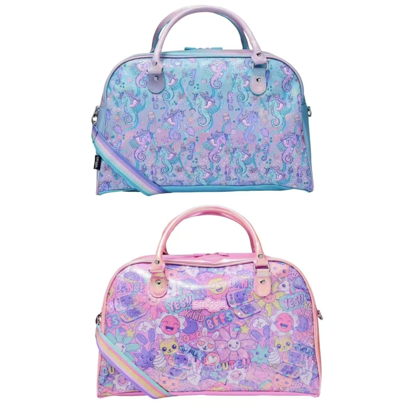 Australia Smiggle Travel Large Bag, Large Capacity Crossbody Bag, Travel Bag for Primary and Secondary School Students