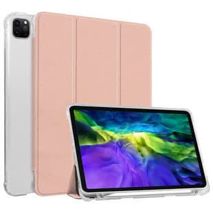 For iPad 10.2 Case, Pro 10.5 with Pencil Holder, 10.9 Sleep Cover, Air 4 Leather Case, Mini TPU Soft Case