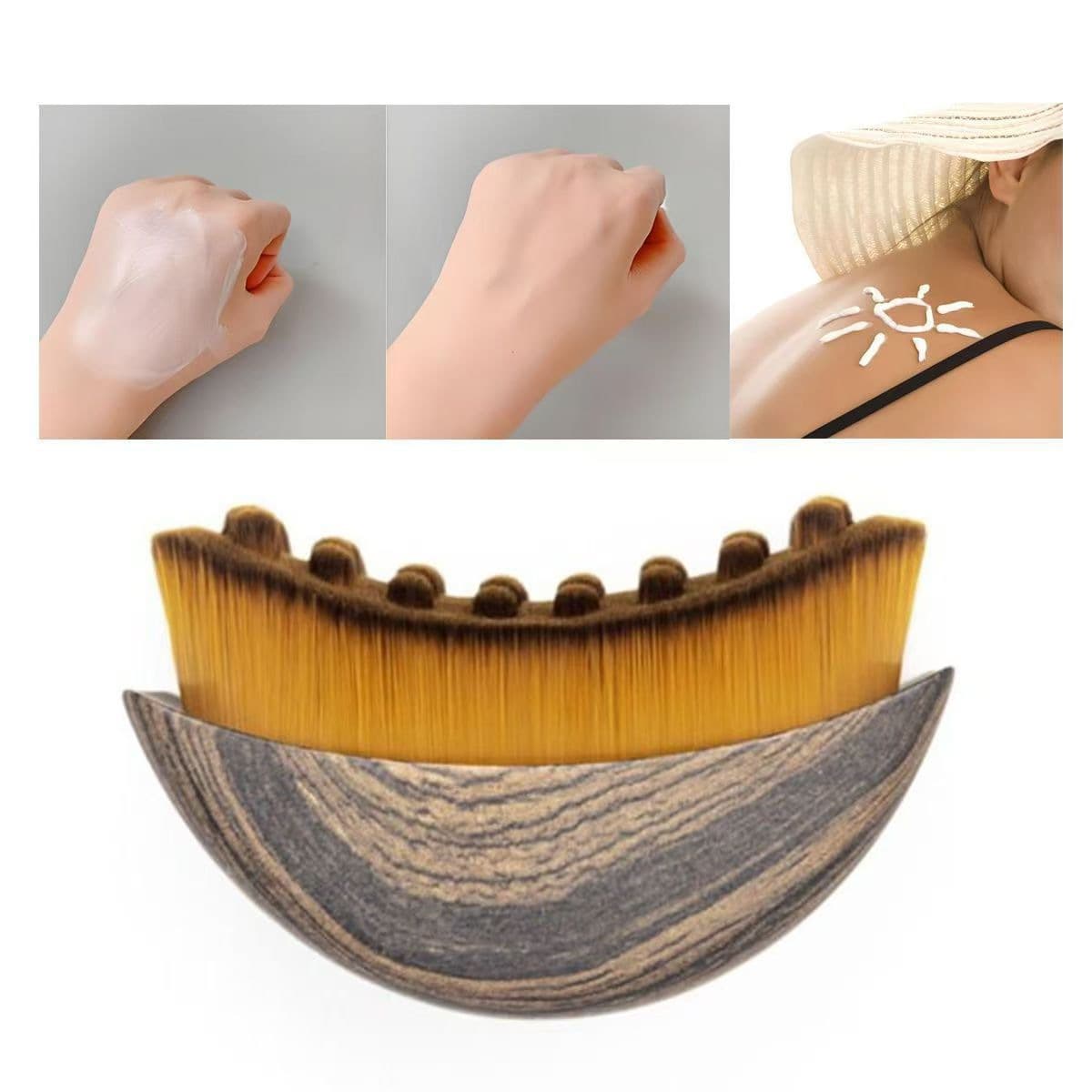 Cross-border Lymphatic Contour Face Brush Massager for Eye and Neck Care