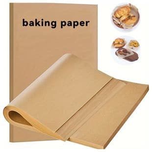 Rectangular Amazon Parchment Baking Paper Silicone Oil Paper Greaseproof Paper BBQ Paper Steamer Paper Kraft Paper