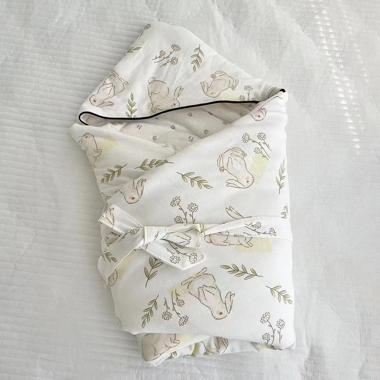 New Winter Baby Cotton Swaddle, Pure Cotton Knitted Removable Inner Layer with Long-Staple Cotton Class A