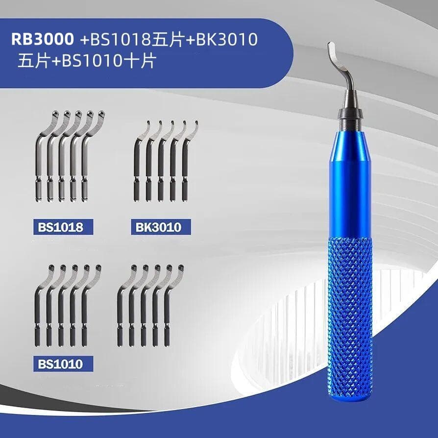 Hot-Selling Israeli RB3000 Edge Trimming Knife, Aluminum Handle Edge Trimmer, Quick-Clamp Scraper Handle, All-Metal Thickened and Extended