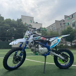 High Configuration 150CC Inverted Shock Off-Road Motorcycle 125CC Gasoline Version Hydraulic Disc Brake Mountain Stunt Pit Bike