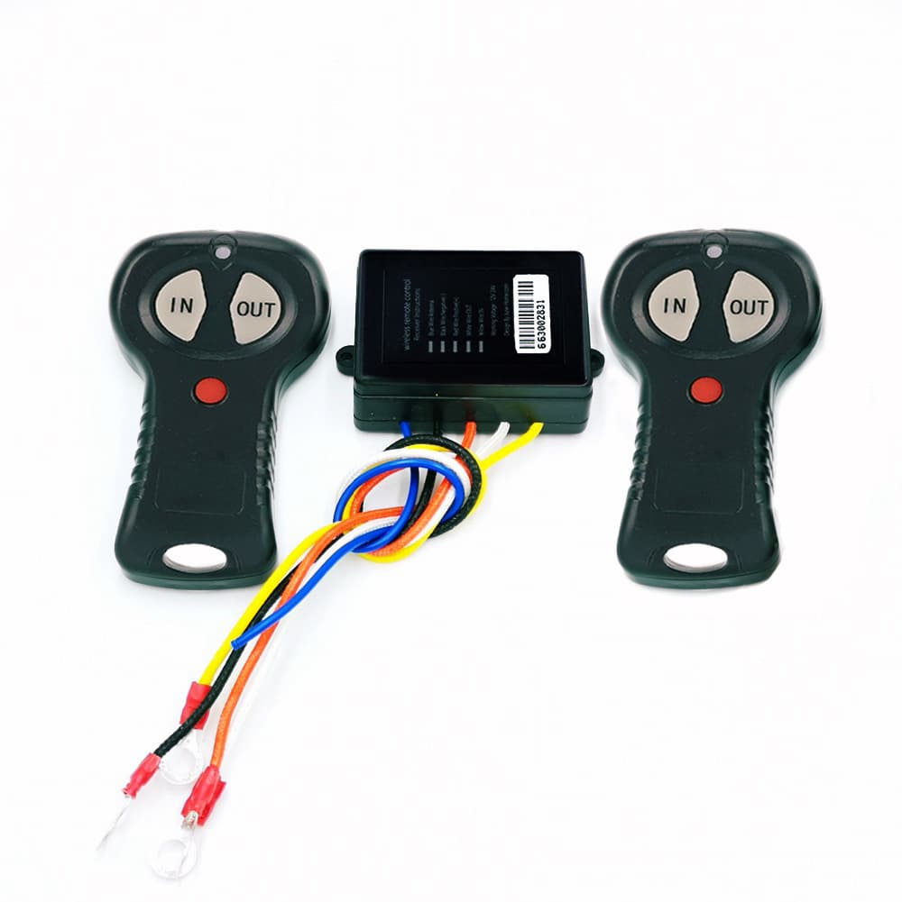 [Built-in Battery] Car Electric Winch Relay Winch Control System Wireless Switch Off-Road Winch
