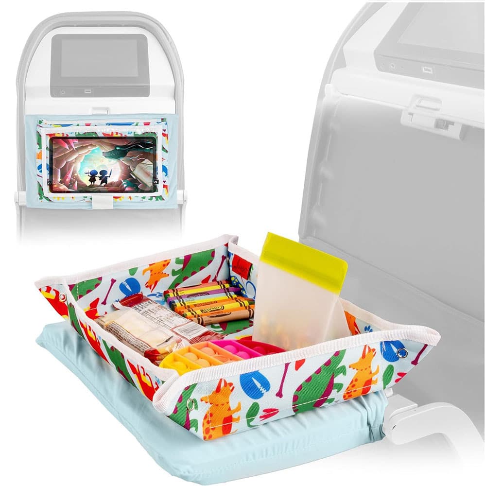 Cross-border Supply Travel Painting Tray Portable Children's Drawing Board Bag Foldable Travel Miscellaneous Tray