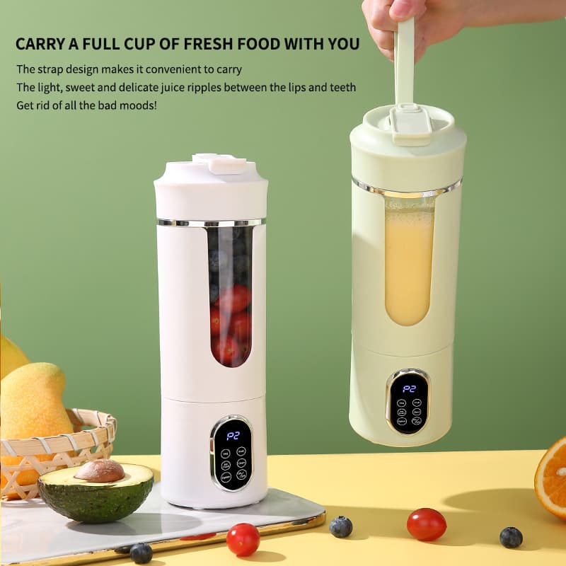Cross-border juicer, portable small juice cup, ice crushing home multi-functional rechargeable juice machine, fresh juicer cup